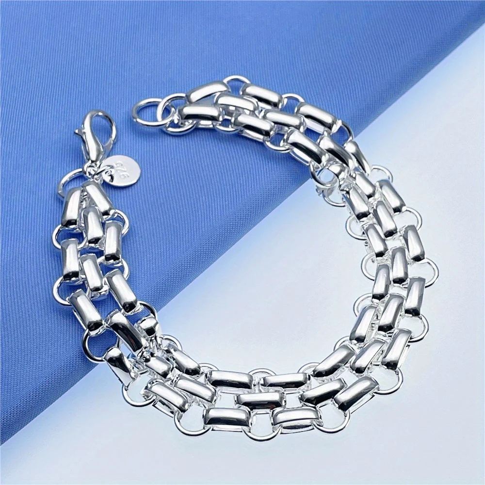 Streetwear Brand Popular - Gelang Rantai Temperamen Perak Sterling 925
