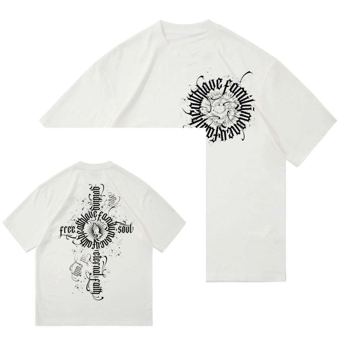 Streetwear Brand Fonts - Merek Streetwear Baru, Kaos Motif Tangan