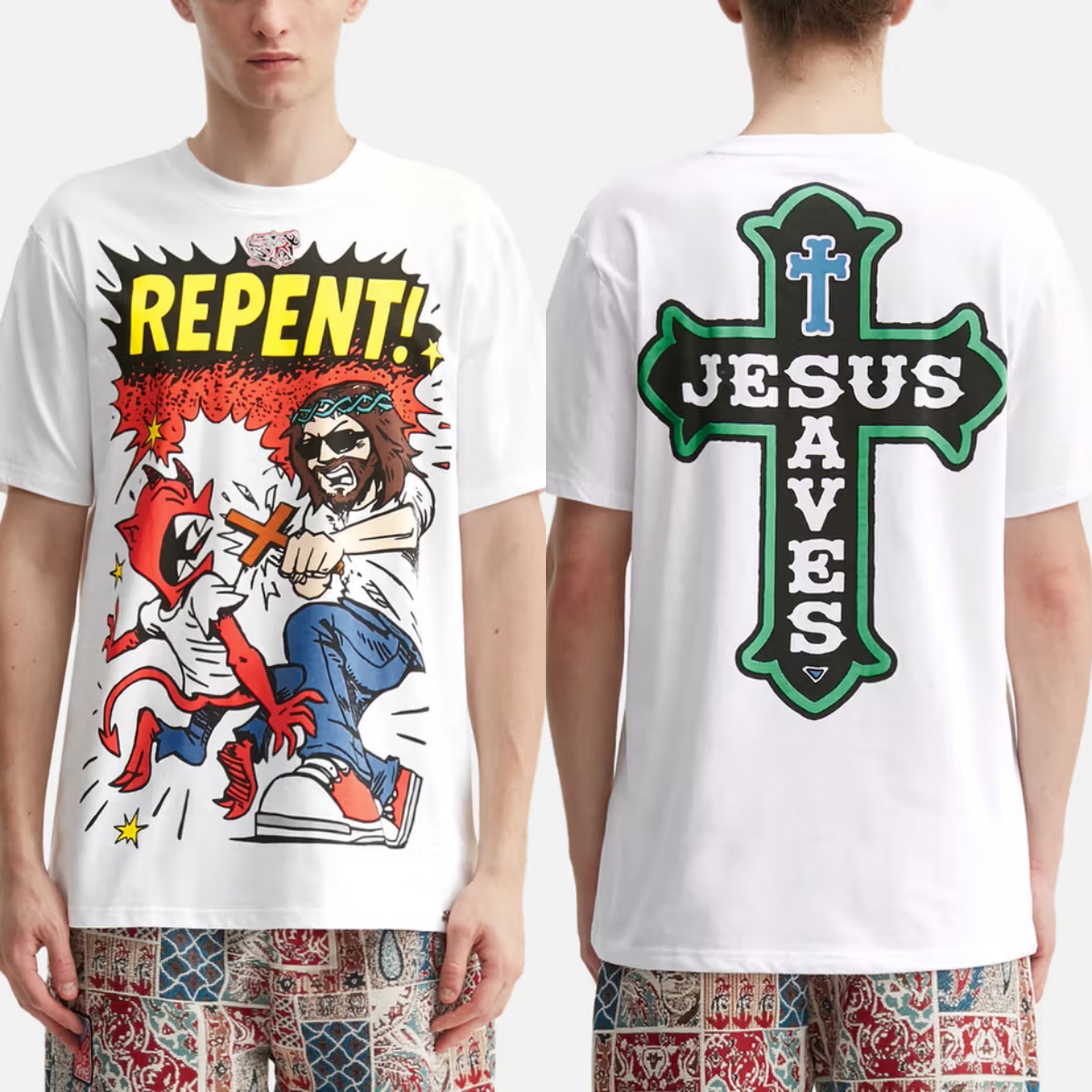 Streetwear Brand In Paris - Kaus Merek Trendi Jesus Repent Paris
