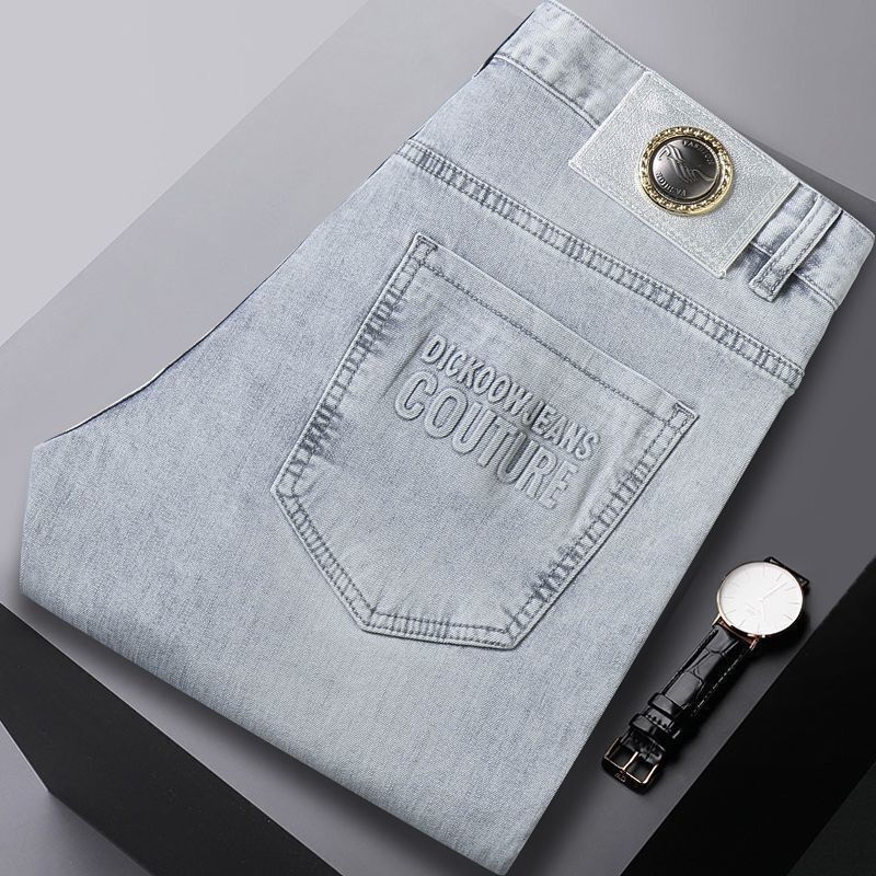 Streetwear Brand Denim - Celana Jeans Tipis Musim Panas Gaya