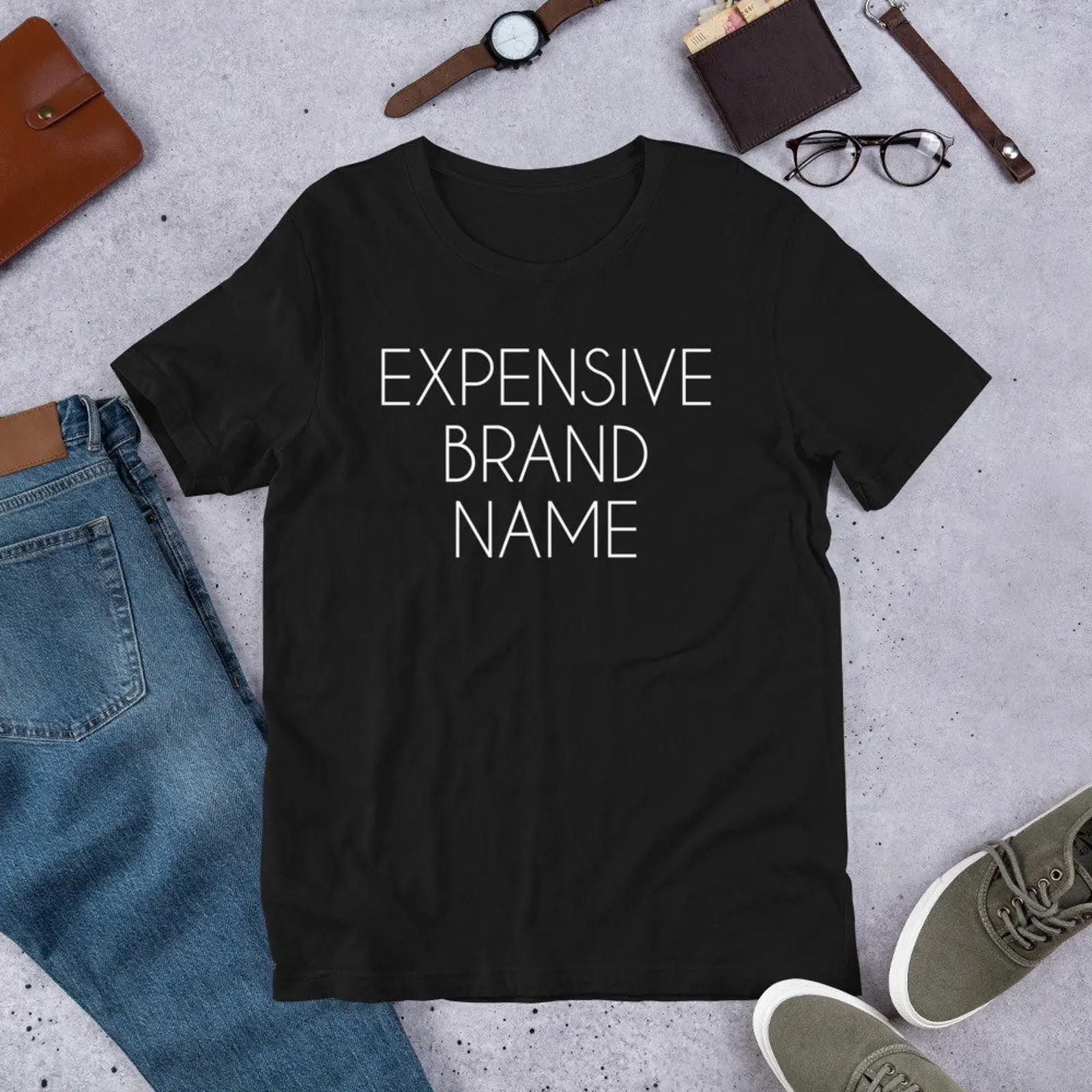 Streetwear Brand Expensive - Kaos dengan desain lucu dan sarkastik,