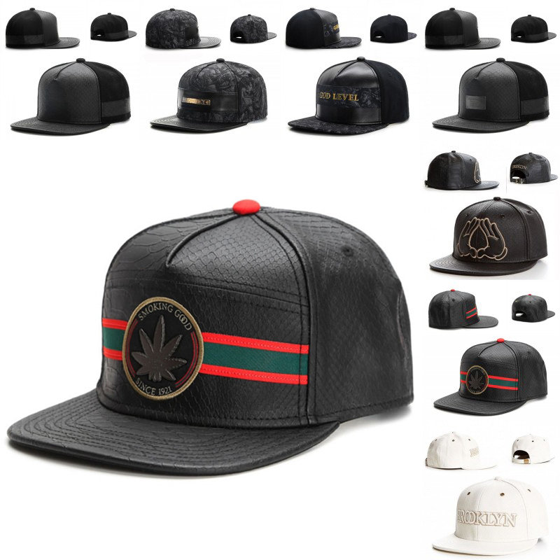Streetwear Brand Beanie - Topi Bisbol Kulit Merek Fashion untuk