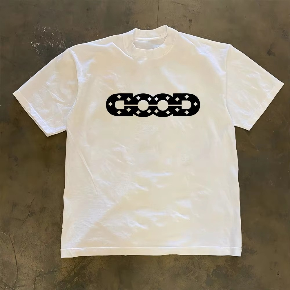 Streetwear Brands Logo - GOOD Logo White Y2K Street Trendy