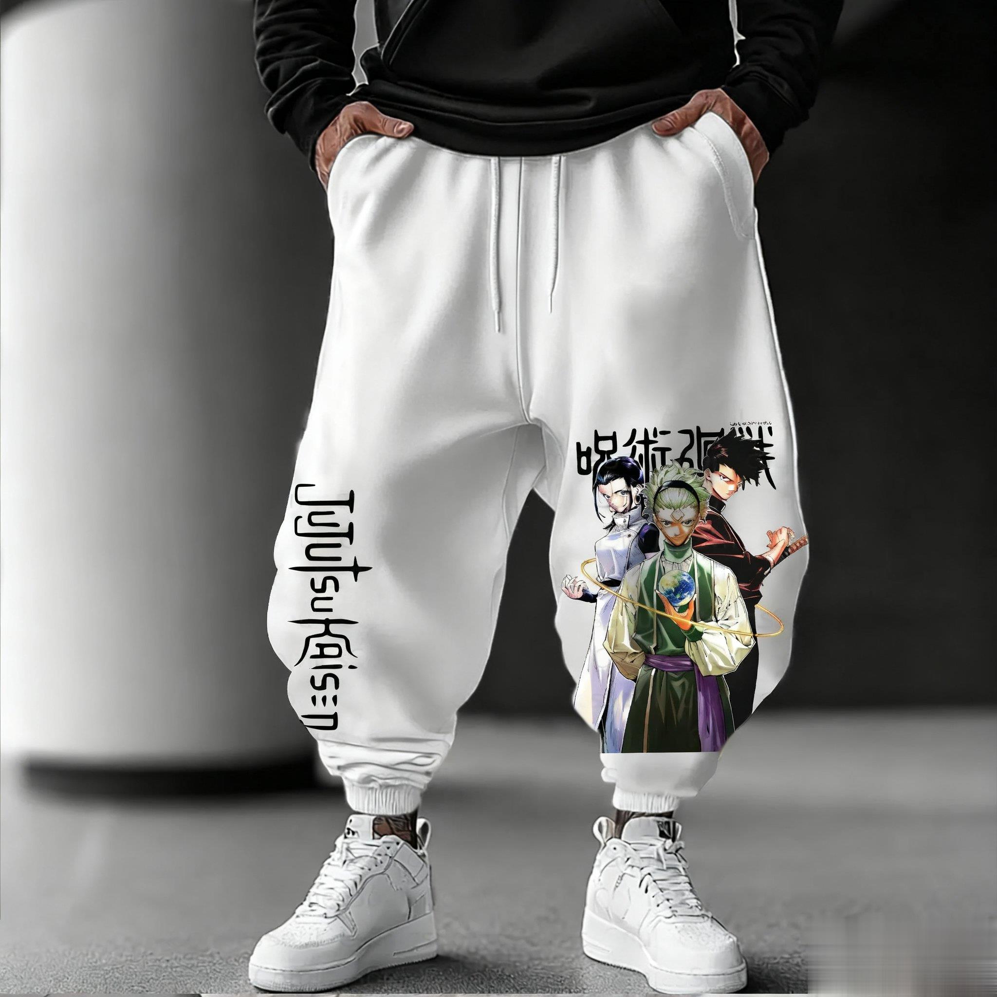 Celana Jogging Pria Jujutsu Ka - Streetwear Brand Beanie ulasan dan harga
