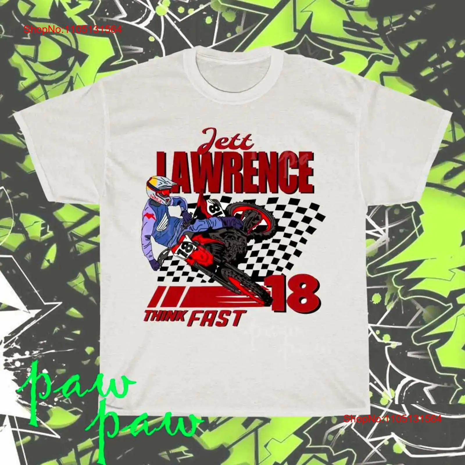 Kaos Amerika Logo Jett Lawrenc - Streetwear Brand Vintage ulasan dan harga