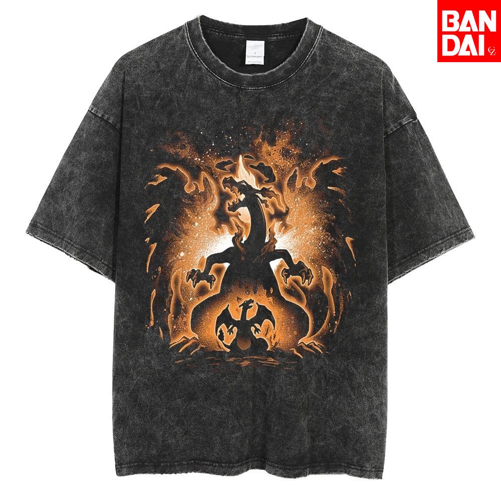 Kaus Pokemon Charizard Pria 20 - Streetwear Brand Beanie ulasan dan harga