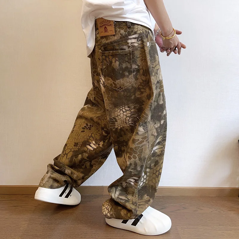 Celana Denim jalanan pria, Jea - Streetwear Brand Popular ulasan dan harga