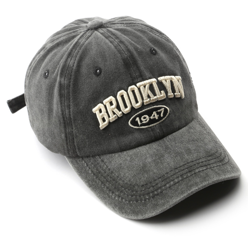 Topi bisbol bordir huruf Retro - Streetwear Brand Beanie ulasan dan harga