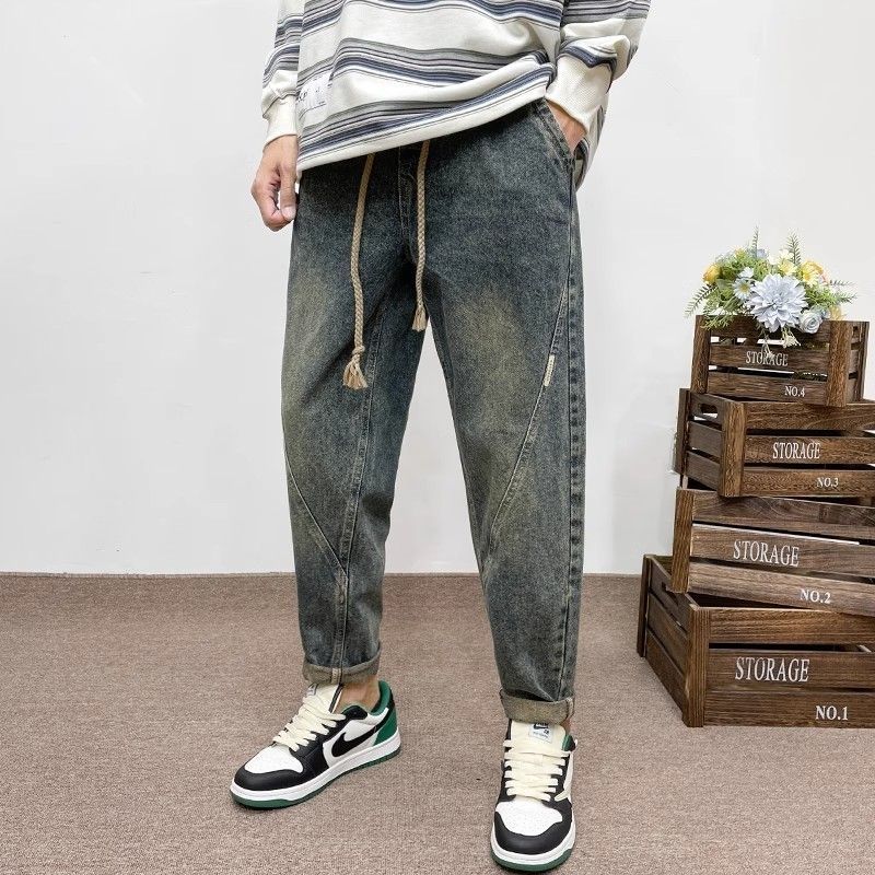 Celana Jeans Retro Merek Trend - Streetwear Brand Denim ulasan dan harga