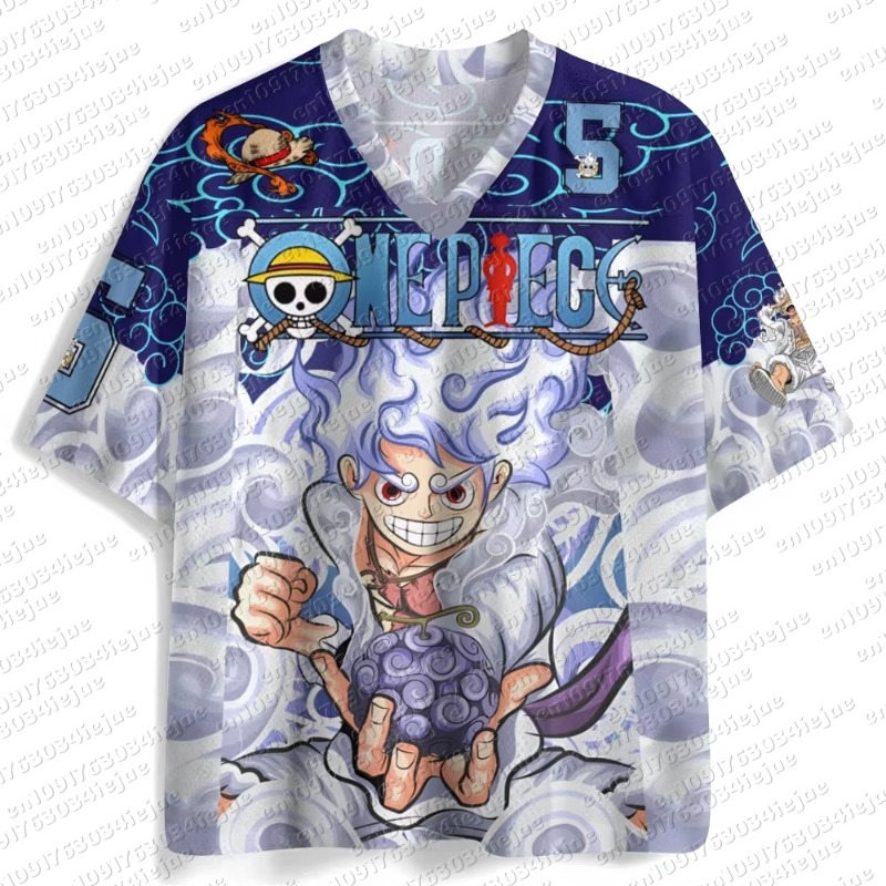 Kaos Jersey Monkey D. Luffy Ge - Streetwear Brand Beanie ulasan dan harga