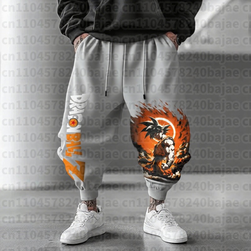 Celana Jogger Pria Grafis Anim - Streetwear Brand Beanie ulasan dan harga